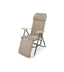 Кресло-шезлонг складное, NIKA ПРОЕКТ МТ01.03.000 Цвета в ассортименте