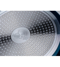 Кастрюля алюминиевая с антипригарным покрытием с крышкой 3,6 л/22*10 см (арт. C005-22, код 282043)