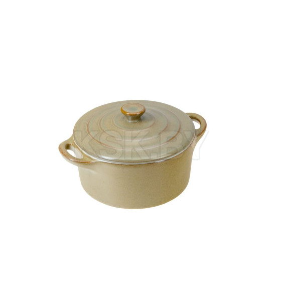 Форма для запекания керамическая с крышкой 14,5*6,8 см/630 мл (арт. BB102496, код 289493) (BB102496) 