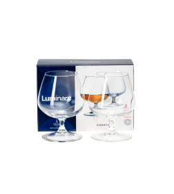 Набор бокалов для коньяка стеклянных "Эталон" 2 шт. 400 мл (арт. O0604, код 058105)