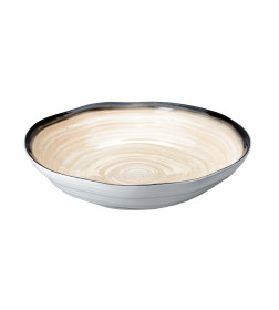 Тарелка глубокая керамическая 22 см (арт. CHP14180-K97L2, код 292165)