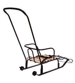 Санки детские Ника Тимка 5 Комфорт черный