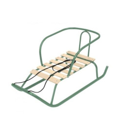 Санки детские Ника Ветерок 1 оливковый