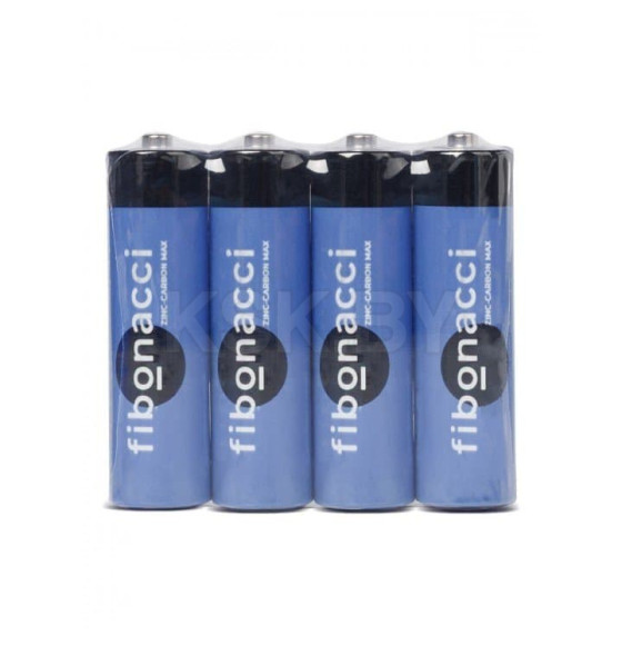 Батарейка AA R06 1.5V (4шт.) Fibonacci (FB-R6M-S4-60) 