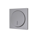 Выключатель с подсветкой серый матовый OSEN Lezard 743-7488-111 (743-7488-111) 