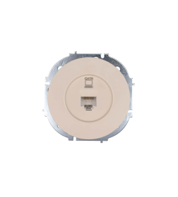 Розетка компьютерная слоновая кость OSEN Lezard 743-9088-140