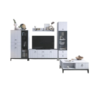 Полка навесная Шарлиз 1200 белый снег (630-0419-05) 