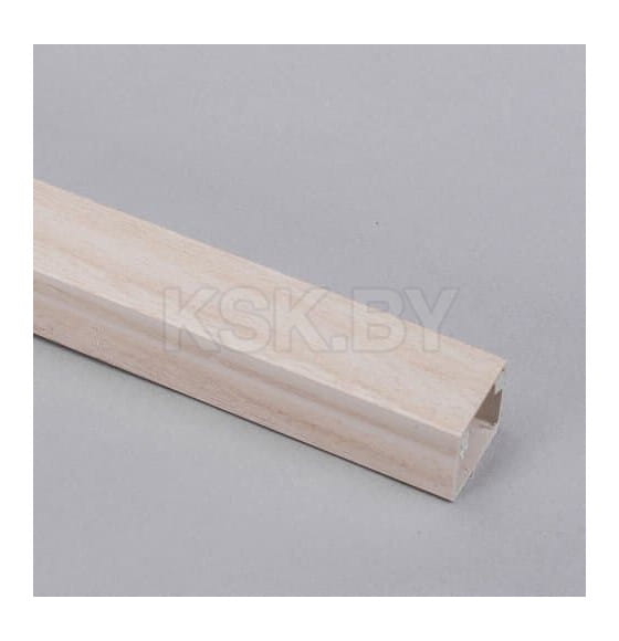 Кабель-канал 15х10 2м сосна беленая (двойной замок) Byletrica (КДК-Д 15х10 2м сосна беленая) 