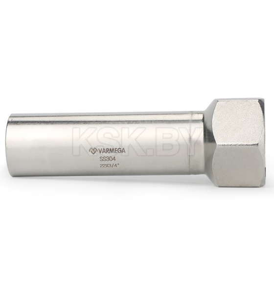 Муфта-вставка Varmega Inox Press с внутренней резьбой 28ax3/4" (VM707002805) 