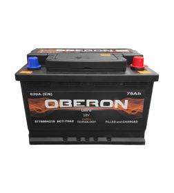 Аккумулятор OBERON ULTRA 75 Ач о.п. R+