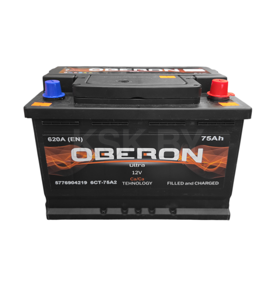 Аккумулятор OBERON ULTRA 75 Ач о.п. R+