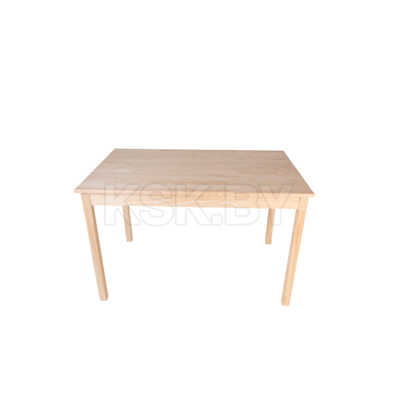 Стол обеденный неокрашенный С-02 (сосна) 750х1200х750мм (С-02) 