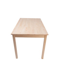 Стол обеденный неокрашенный С-02 (сосна) 750х1200х750мм