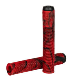 Грипсы STG Gravity, 165 мм, красный с чёрным