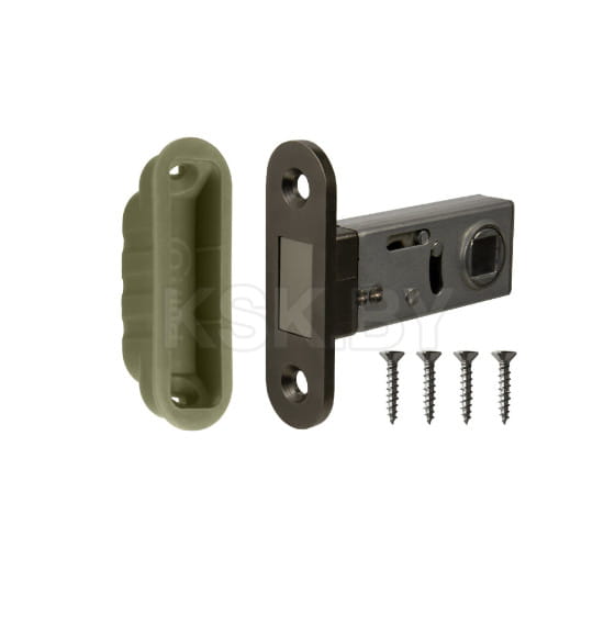 Защелка врезная  Punto Ml50-8 GR-24 графит (61133) 