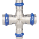 Крестовина раструбная Varmega Inox Press 22x15x22x15 (VM725002215) 