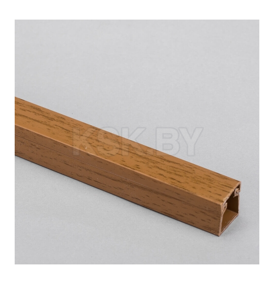 Кабель-канал 15х10 2м дуб темный (двойной замок) Byletrica (КДК-Д 15х10 2м дуб темный) 