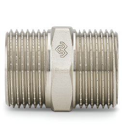 Ниппель Varmega удлиненный 1", никелированный