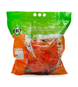 Дюбель тарельчатый 10х140 с полиамидным гвоздем DTI-10P, ЕКТ (пакет/75шт)