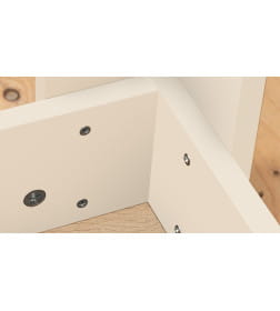 Стол обеденный Промо Тип 2 Белый/Дуб Сонома Светлый