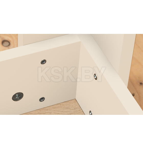 Стол обеденный Промо Тип 2 Белый/Дуб Сонома Светлый (215535) 