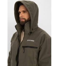 Костюм деми HUNTSMAN Никс ЛЮКС -5°C цв.Хаки 48-50/170-176 тк.Alova Windblock