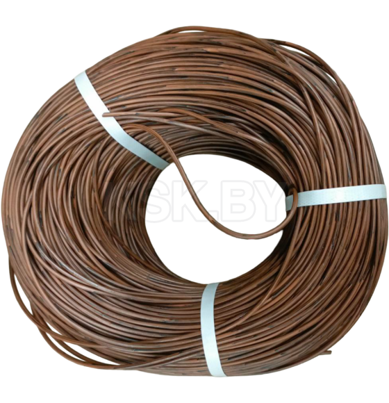 Ротанг искусственный (МАрт П-3-3562-Ч) прут 3 мм Темное дерево