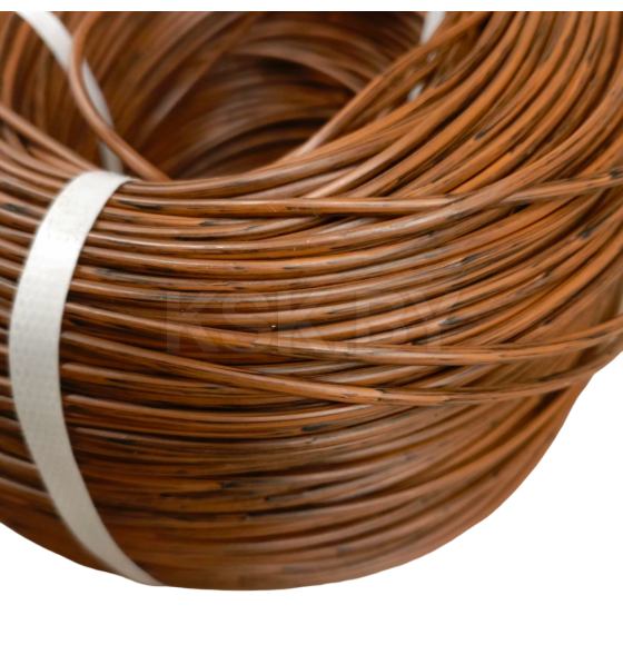 Ротанг искусственный (МАрт П-3-3562-Ч) прут 3 мм Темное дерево