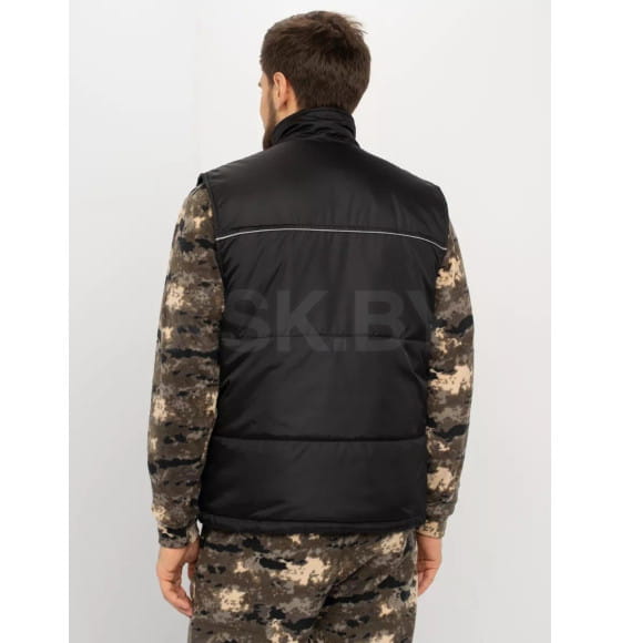 Жилет деми HUNTSMAN Беркут цв.Черный 48-50/176 тк.Дюспо