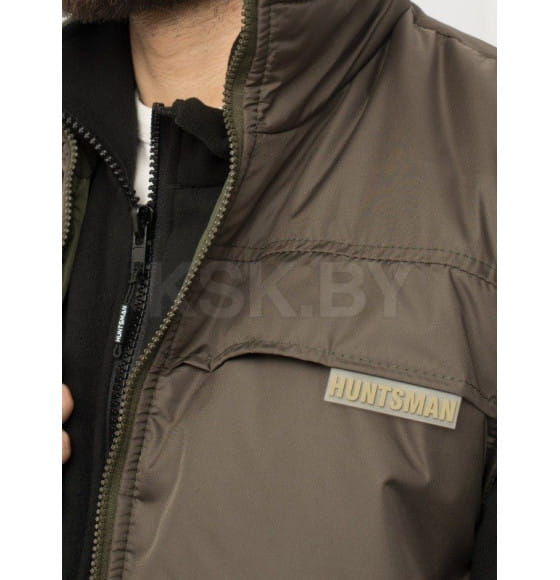 Жилет деми HUNTSMAN Беркут цв.Хаки 56-58/182 тк.Дюспо