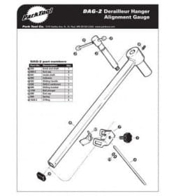 Пружина держателя индикатора для DAG-1/2/2.2 ParkTool PTL589
