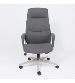 Кресло поворотное SIERRA, серая ткань/серый металл