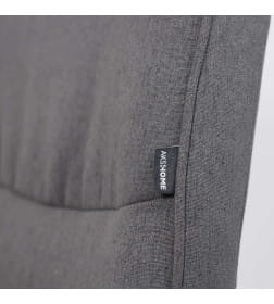 Кресло поворотное SIERRA, серая ткань/серый металл