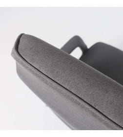 Кресло поворотное SIERRA, серая ткань/серый металл