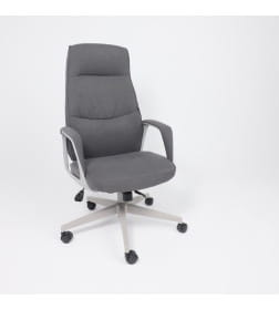 Кресло поворотное SIERRA, серая ткань/серый металл