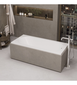 Ванна акриловая Alba Spa Supreme прямоугольная 180х80 ВПР041000100