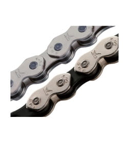 Цепь KMC K1-N (112 зв., серебристый/чёрный)