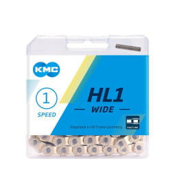 Цепь KMC HL1-W (100 зв., серебристый)