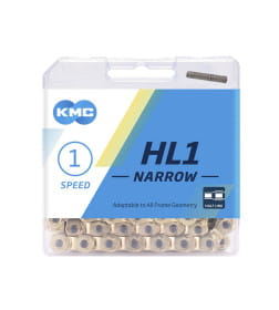 Цепь KMC HL1-N (100 зв., золотистый)
