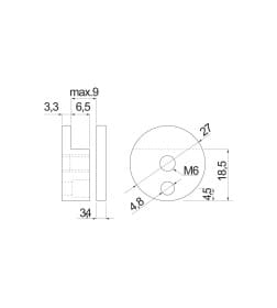 Держатель зеркала MC-J60A27-01