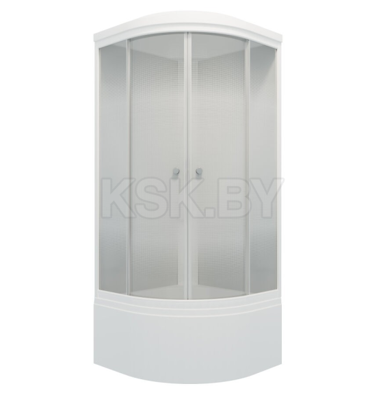 Кабина душевая ЛАЙТ Б3 ДН4 90х90 поддон 45см Triton Щ0000061838 (Щ0000061838) 