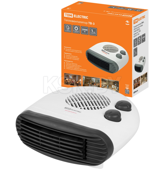 Тепловентилятор TDM Electric ТВ-3 SQ2520-1305 (SQ2520-1305) 