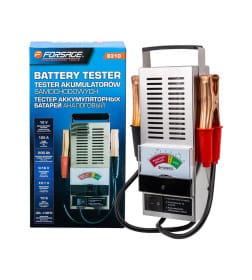 Тестер аккумуляторных батарей аналоговый (12V, 125А) Forsage