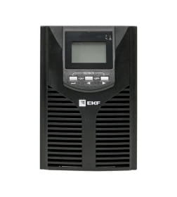 Источник бесперебойного питания двойного преобразования E-Power SW900Pro-T 1000 ВА/900Вт напольный,USB,RS232,SNMP слот, без АКБ