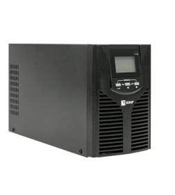 Источник бесперебойного питания двойного преобразования E-Power SW900Pro-T 1000 ВА/900Вт напольный,USB,RS232,SNMP слот, без АКБ
