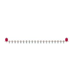 Главная заземляющая шина с изоляторами на 20 подключений ГЗШ-20 Сu EKF