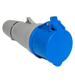 Розетка переносная 223 2P+PE 32А 220В IP44 EKF PROXIMA