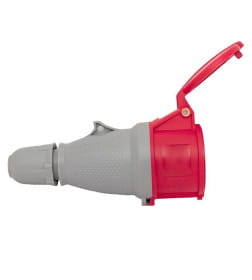 Розетка переносная 214 3Р+РЕ 16А 380В IP44 EKF PROXIMA