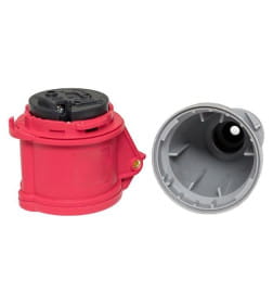 Розетка переносная 214 3Р+РЕ 16А 380В IP44 EKF PROXIMA