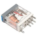 Реле промежуточное с кнопкой и мех. Индикацией RPAt 22/2 8A 24В DC AVERES EKF (rpat-22-2-24DC) 